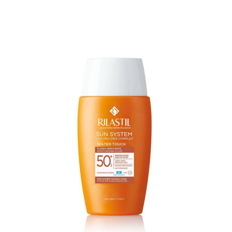 Rilastil Sun System Water Touch Fluido SPF50 Protezione Solare Per